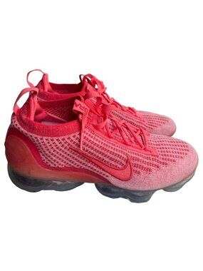 Nike Air Vapormax 2021 Flyknit Women's Sz 9 Magic Ember Triple Red DC4112-800